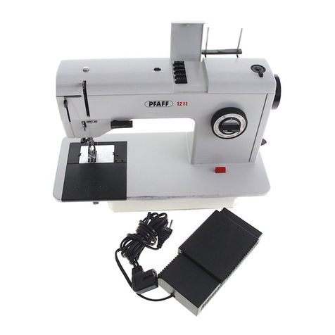 Pfaff 1211 User manual