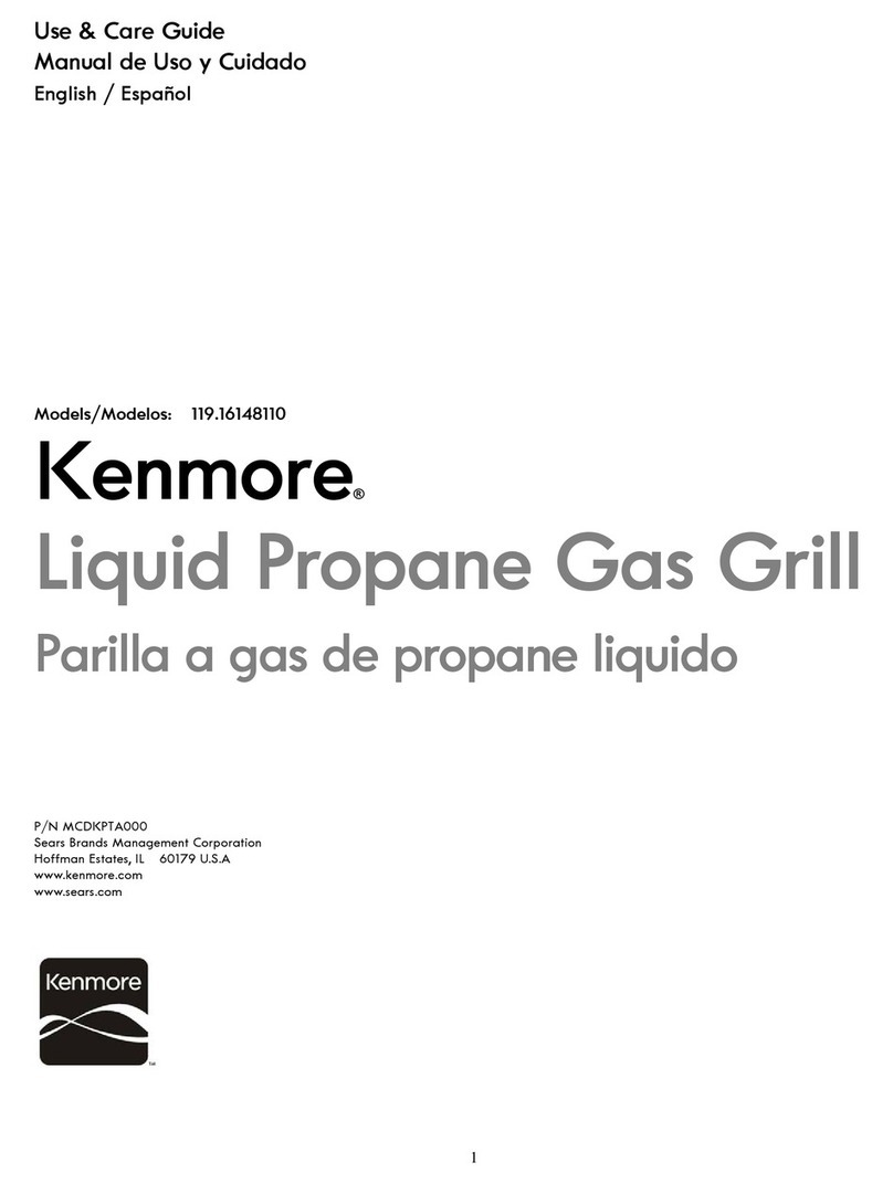 Kenmore 119.16148110 Use & care guide