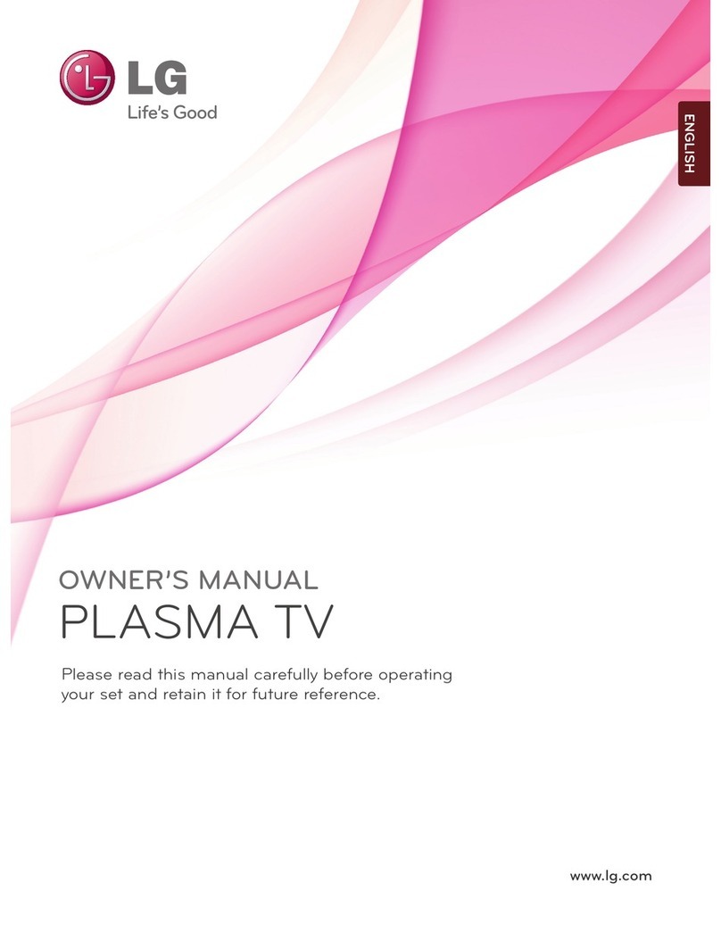 LG 42PJ2 Series User manual