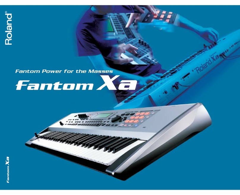 Roland Fantom-Xa Manual Roland Fantom-Xa Manual