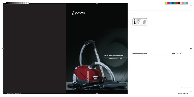 Lervia LERVIA KH 3158 Operation and safety notes