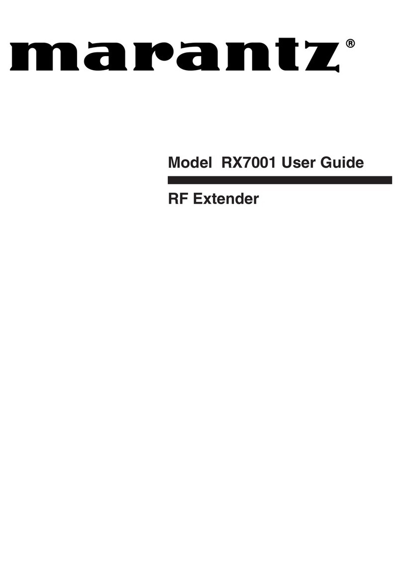 Marantz RX-7001 user guide
