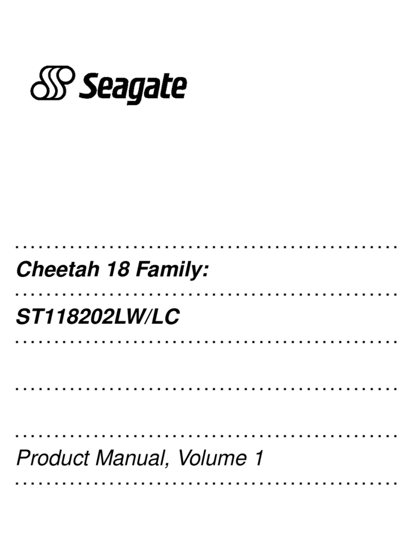 Seagate ST118202LW User manual