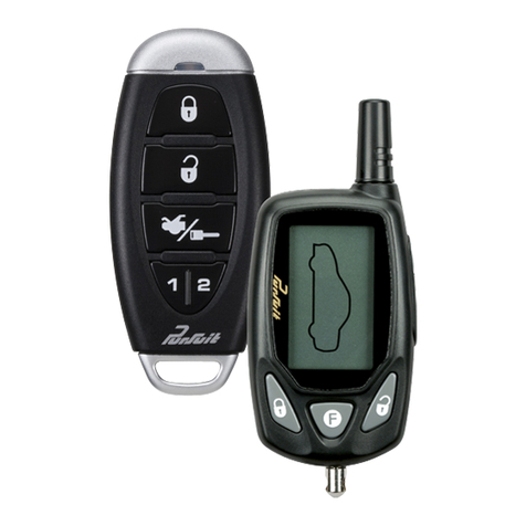 Audiovox Pursuit PRO9801C owner's manual