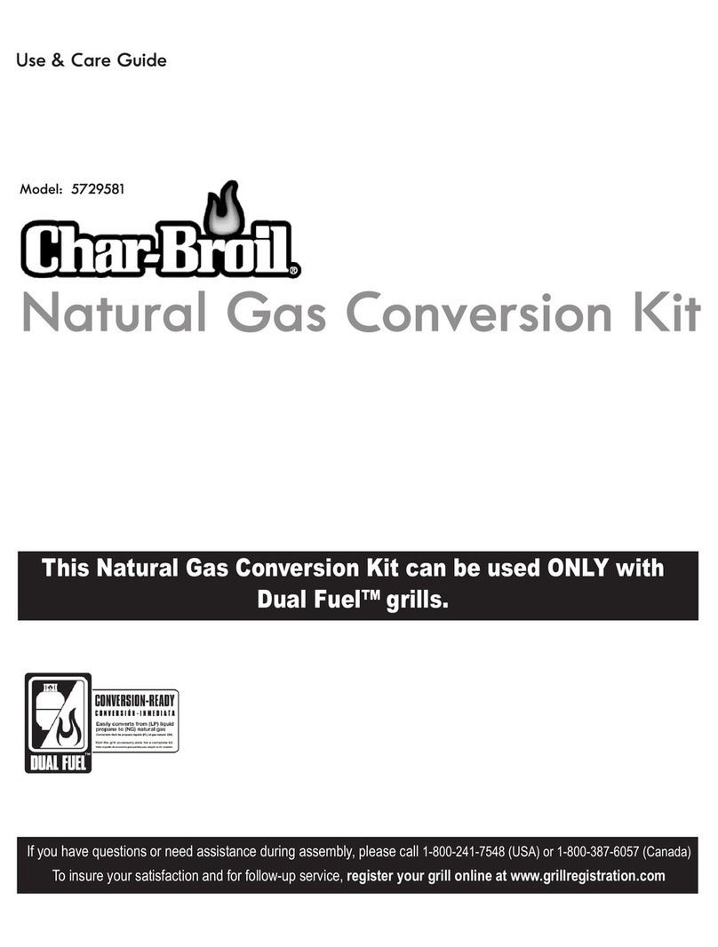 Char-Broil 5729581 Use and care guide