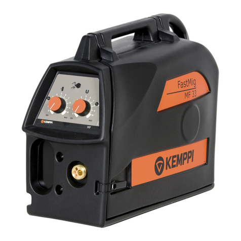 Kemppi MF 33 User manual Kemppi MF 33 User manual