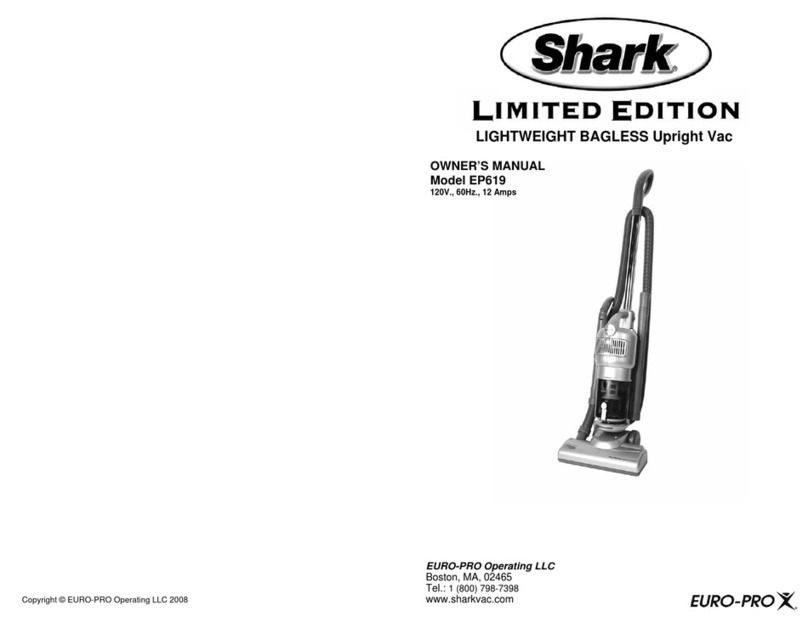 Shark EP619 User manual