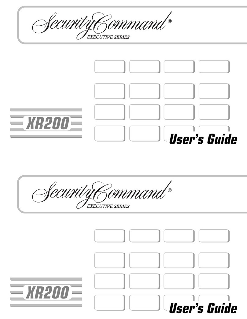 Security Command Executive XR200 user guide