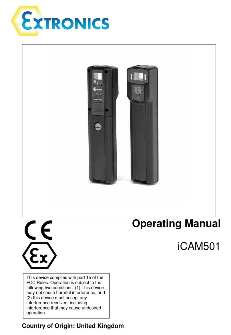extronics iCAM501 operating manual