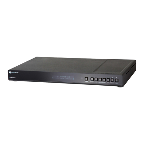 Atlona AT-PRO3HD44M User manual