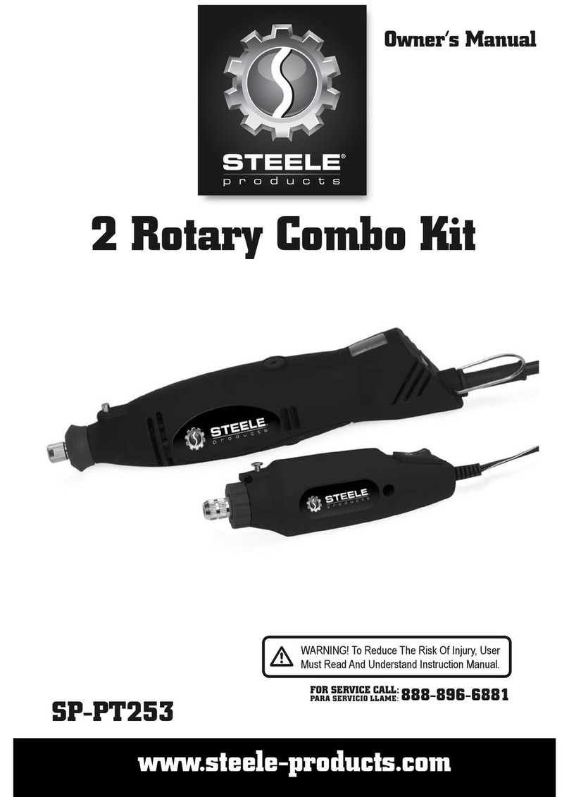 STEELE PRODUCTS SP-PT253 owner's manual