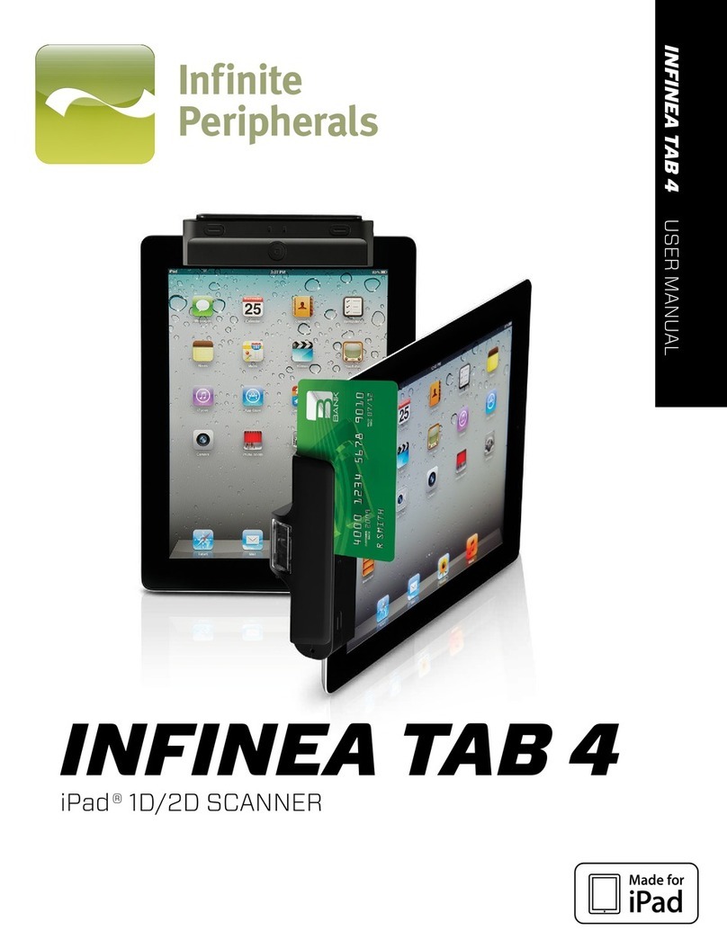 Infinite Peripherals INFINEA TAB 4 User manual Infinite Peripherals INFINEA TAB 4 User manual