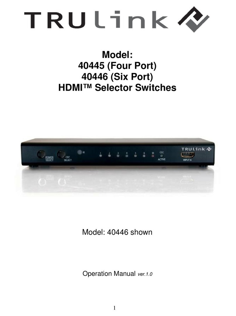 TRUlink 40445 User manual