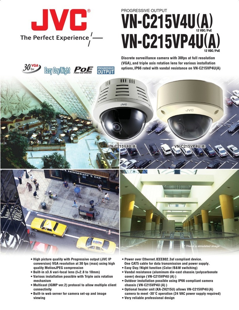 JVC VN-C215VP4U - Fixed Ip Network Mini Dome User manual