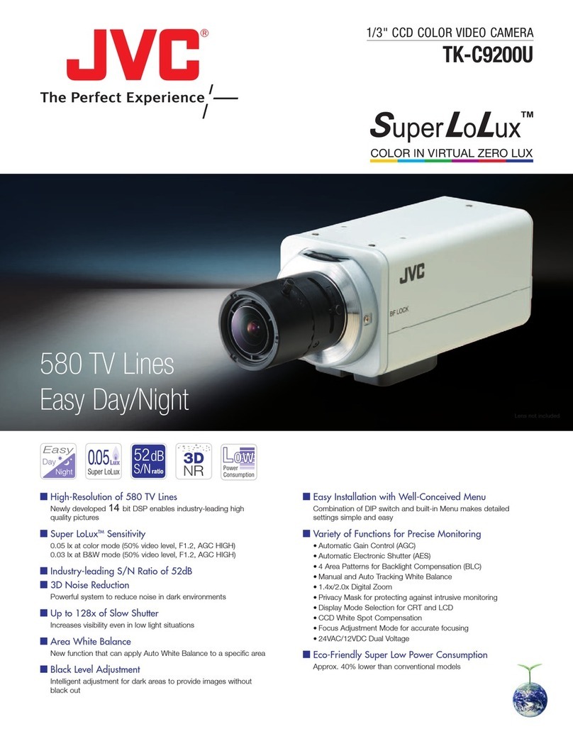 JVC SuperLoLux TK-C9200U User manual JVC SuperLoLux TK-C9200U User manual