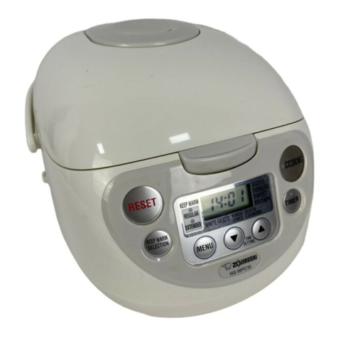 Zojirushi NS-WPC10 User manual Zojirushi NS-WPC10 User manual