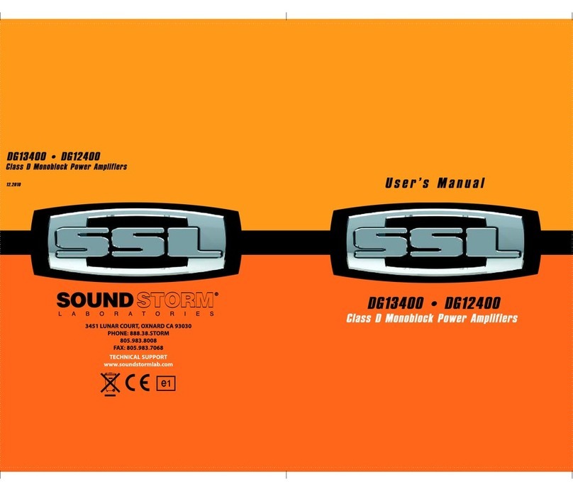 Ssl Edge DG13400 User manual