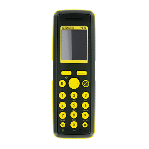 SpectraLink 7620 User manual