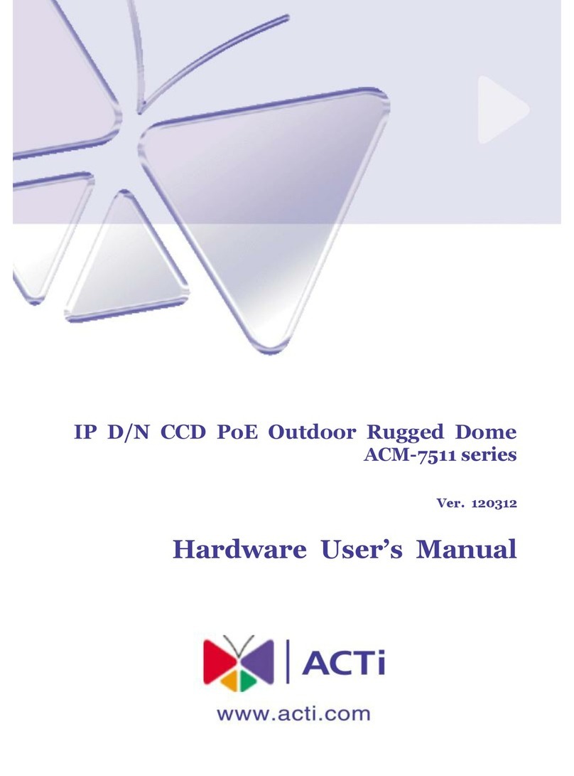 ACTi ACM-7511 Instructions for use