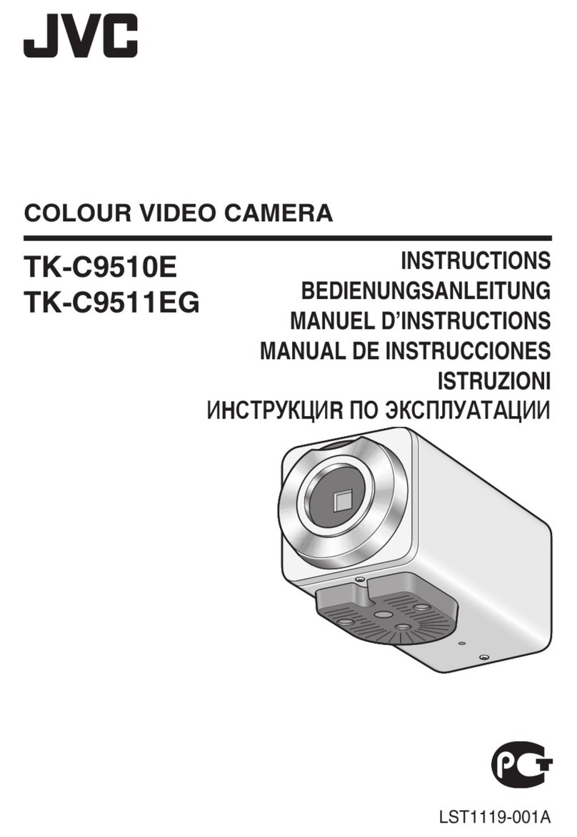 JVC Super LoLux TK-C9510E instructions