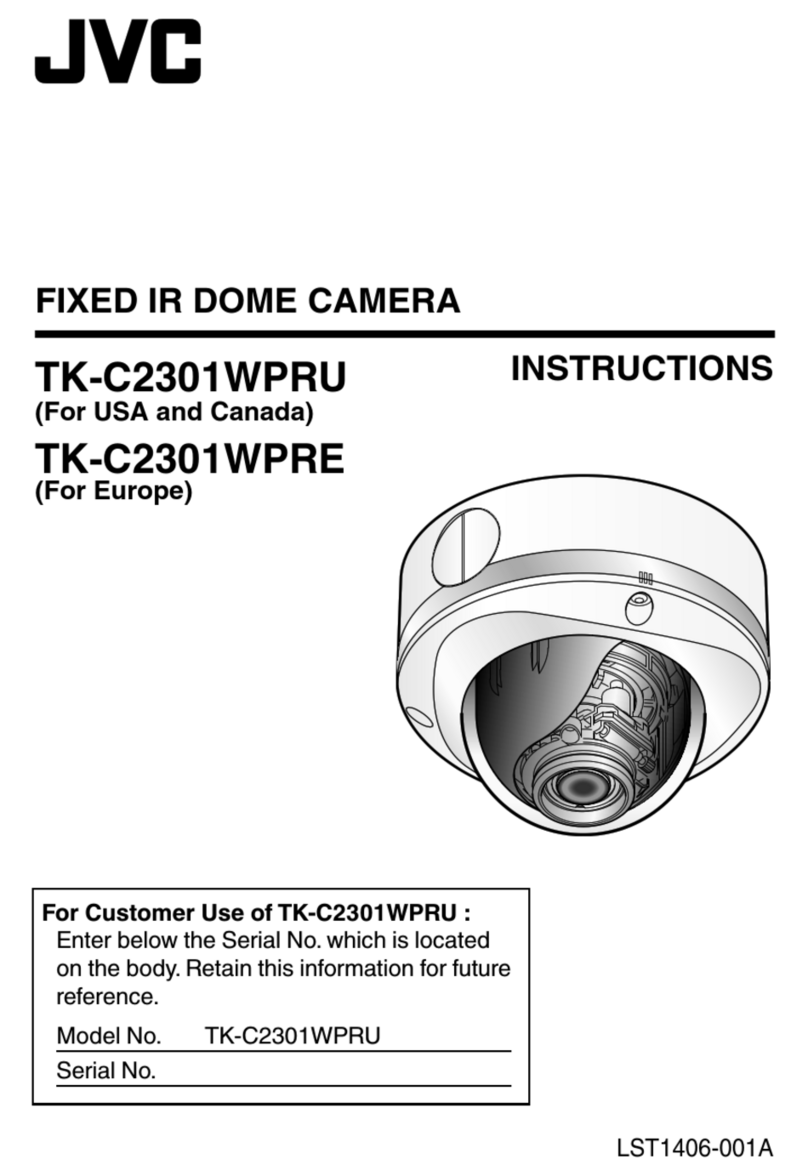 JVC SuperLoLux TK-C2301WPRU User manual
