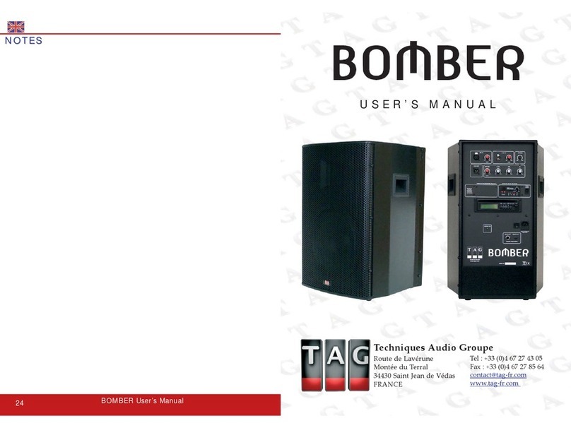 TAG Bomber user manual