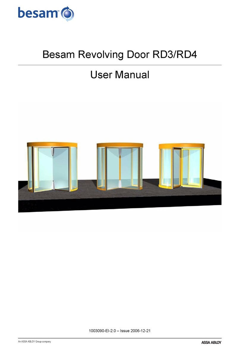Besam RD3 user manual