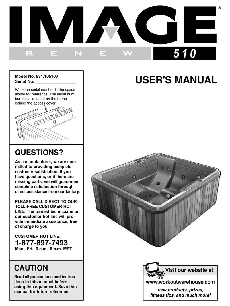 Weslo Renew 510 Spa User manual