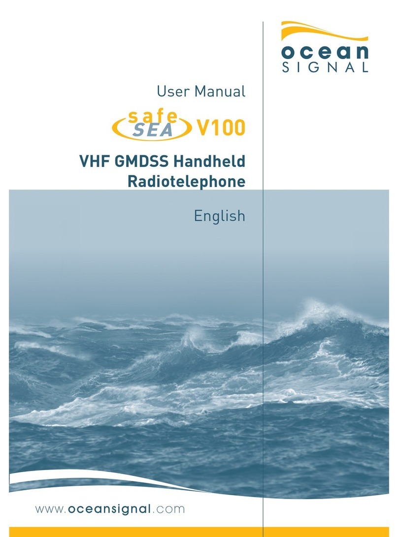 Ocean Signal SafeSea V100 user manual