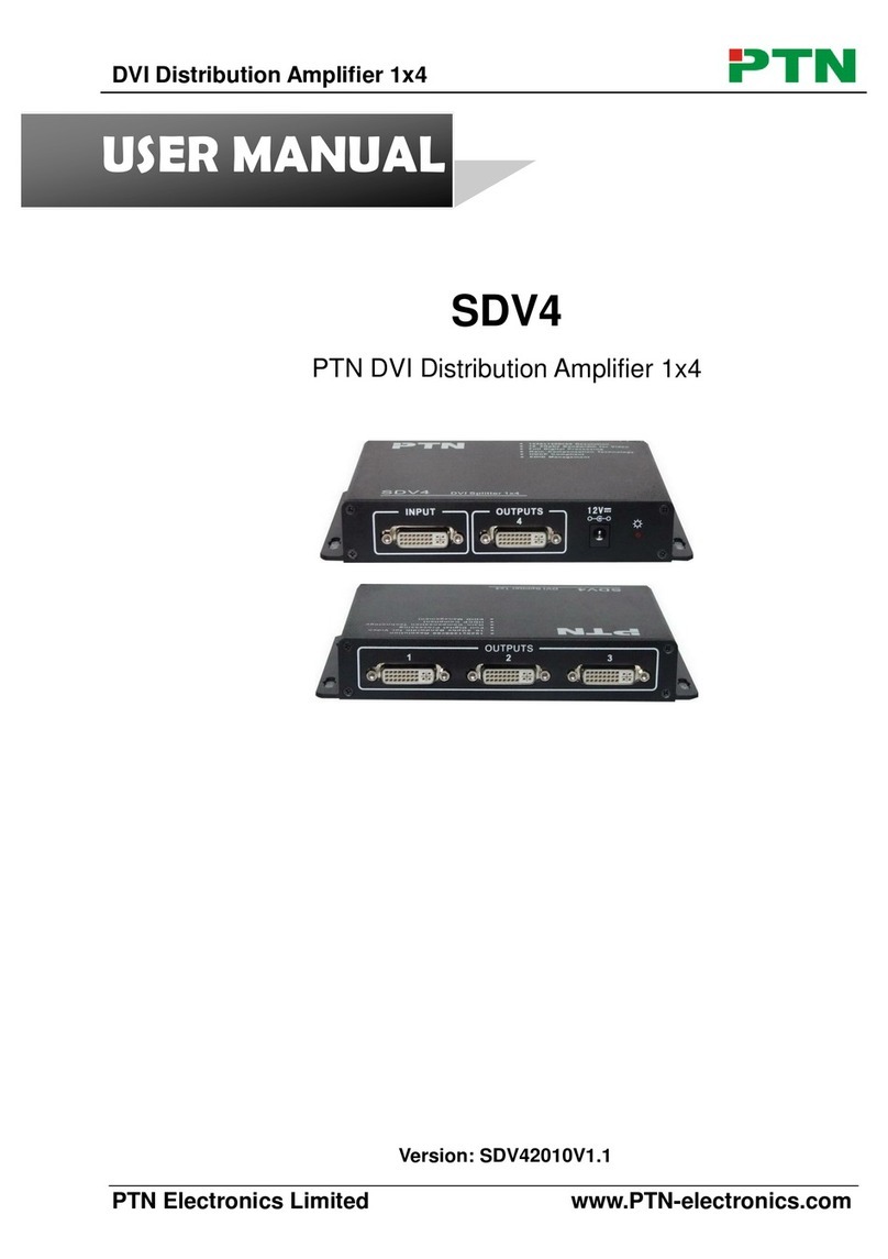PTN SDV4 user manual