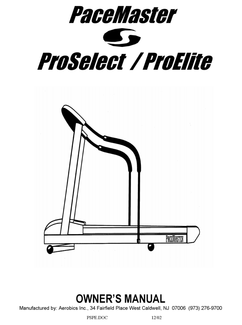 Aerobics ProSelect owner's manual