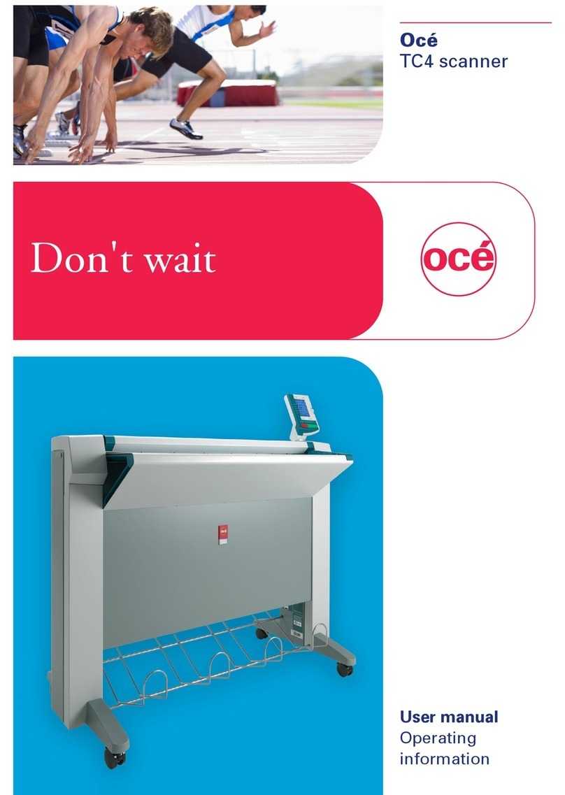 Oce TC4 user manual