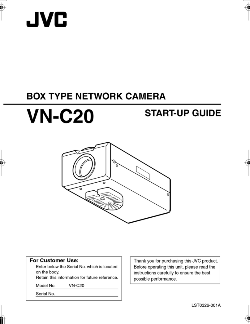 JVC VN-C20 Startup guide