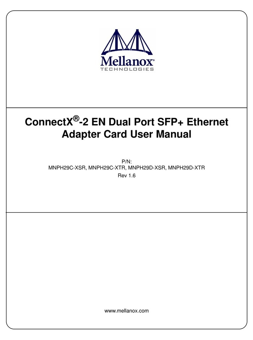 Mellanox Technologies MNPH29C-XSR user manual
