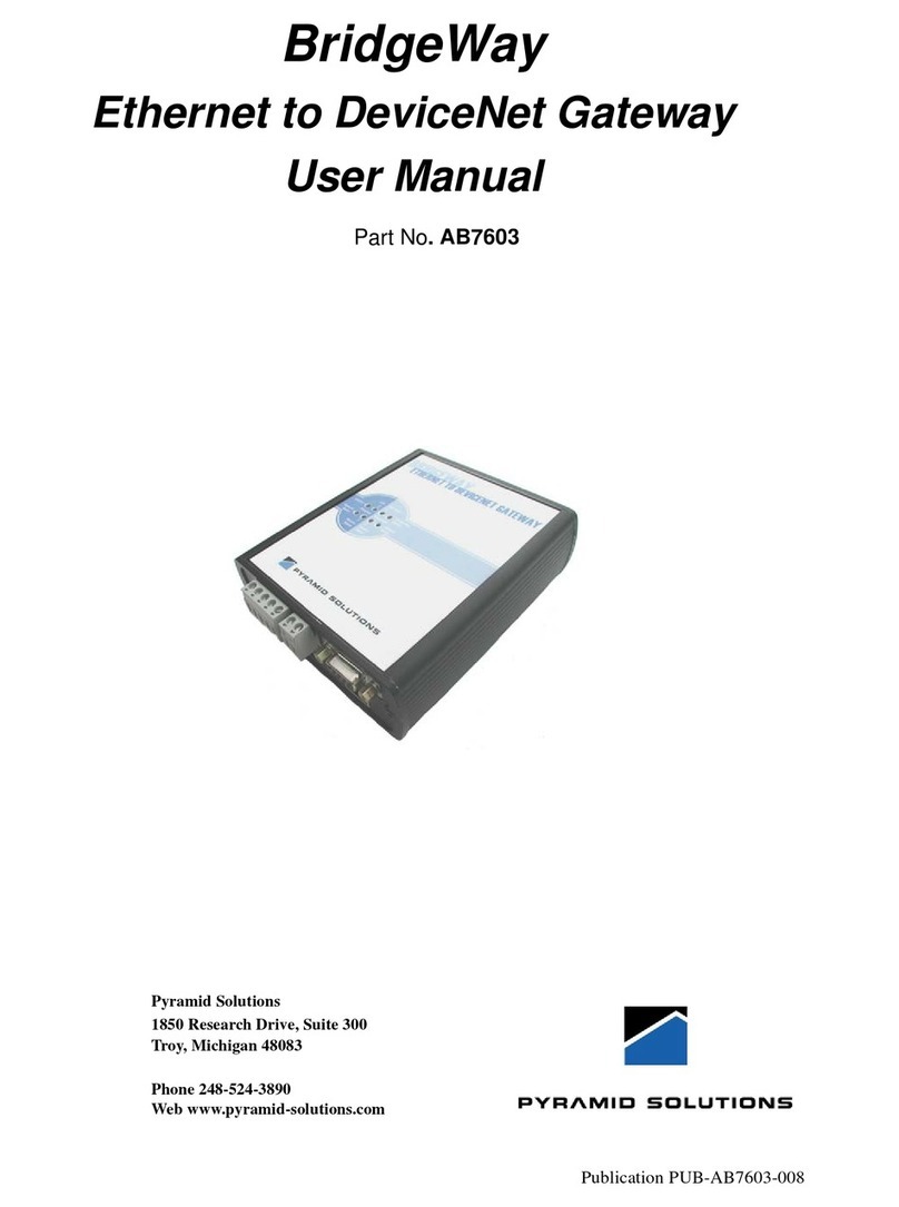 Pyramid Solutions AB7603 user manual