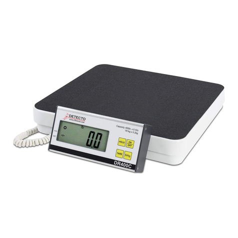 Detecto DR400C User manual