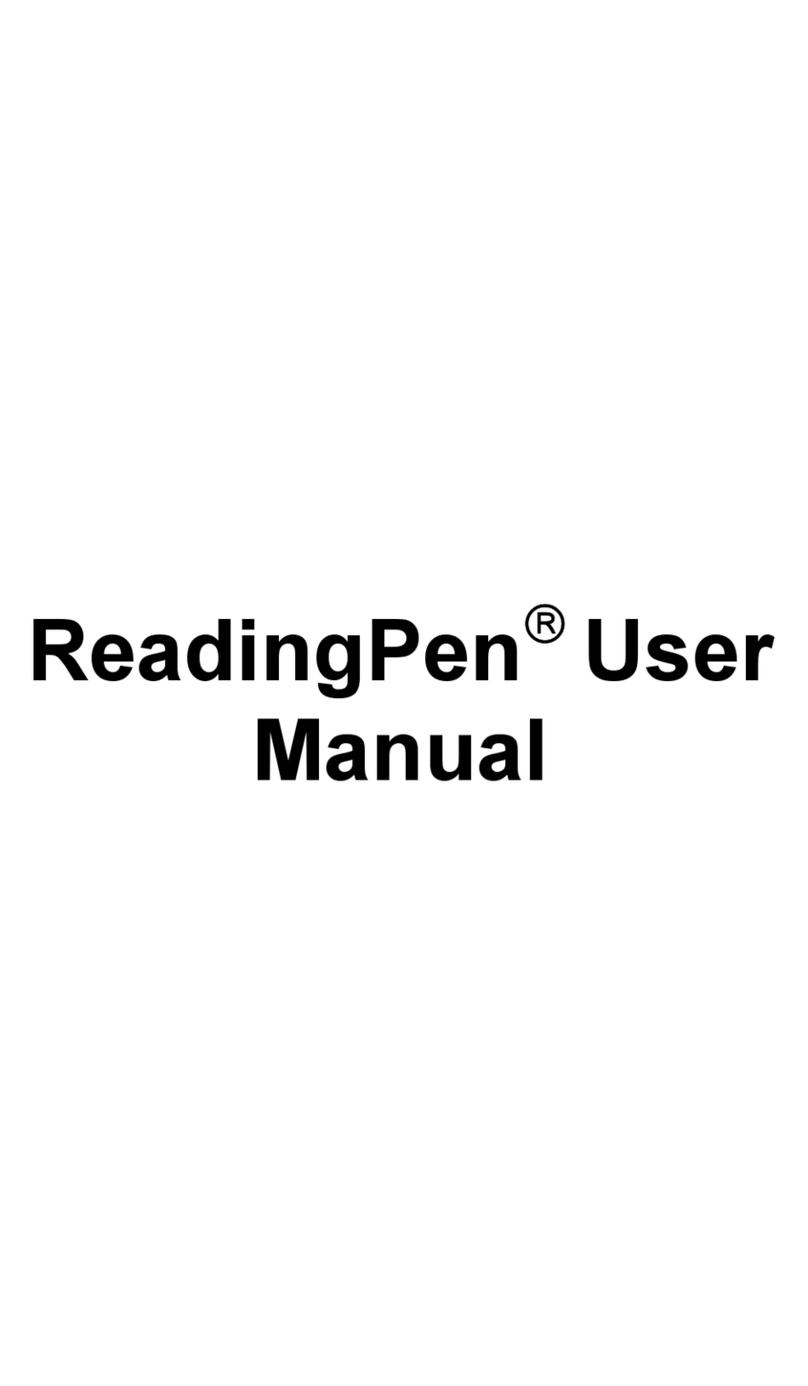 WizCom Technologies Reading Pen User manual