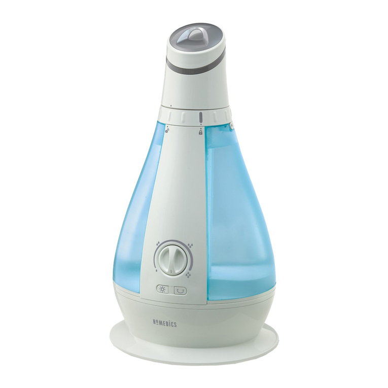HoMedics UHE-OC1 Instruction manual and warranty