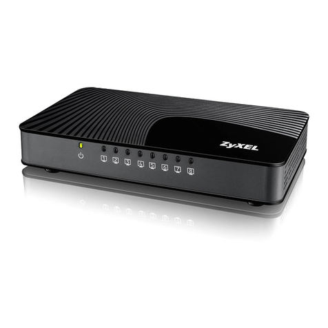 ZyXEL Communications GS-105S User manual ZyXEL Communications GS-105S User manual