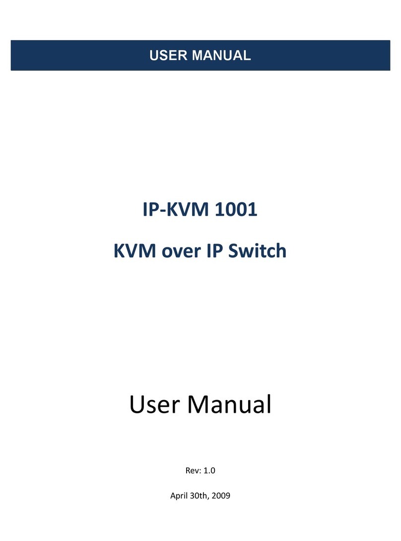Opengear IP-KVM 1001 User manual