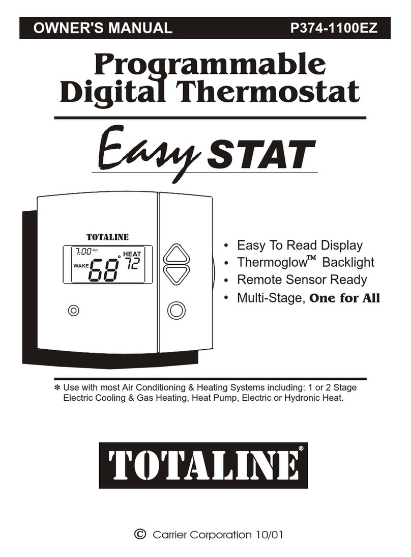 TOTALINE Easy Stat User manual