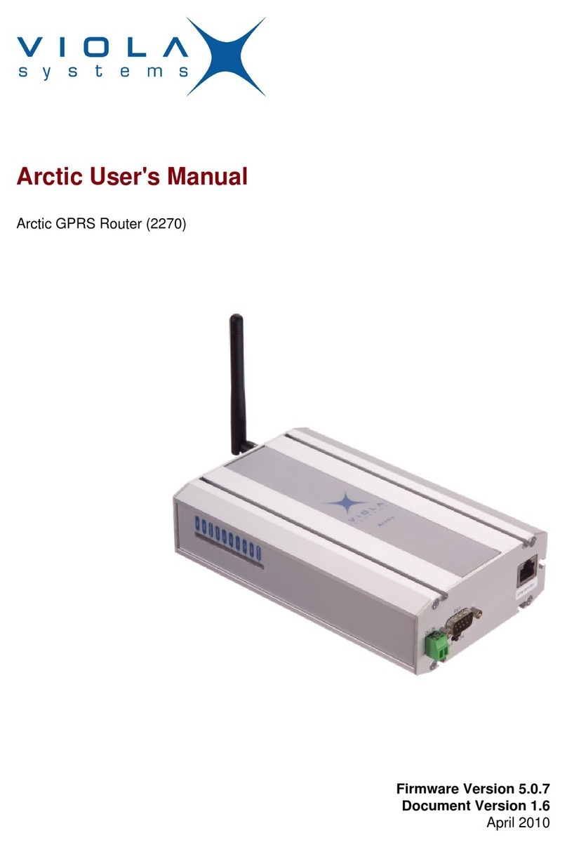 Viola Systems Arctic 2270 user manual