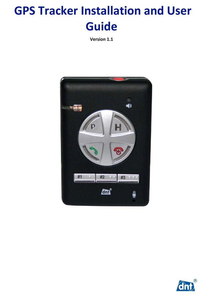 DNT GPS Tracker Installation and user guide