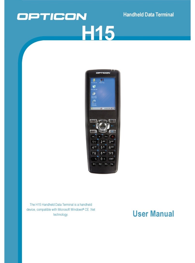 Opticon H15 User manual