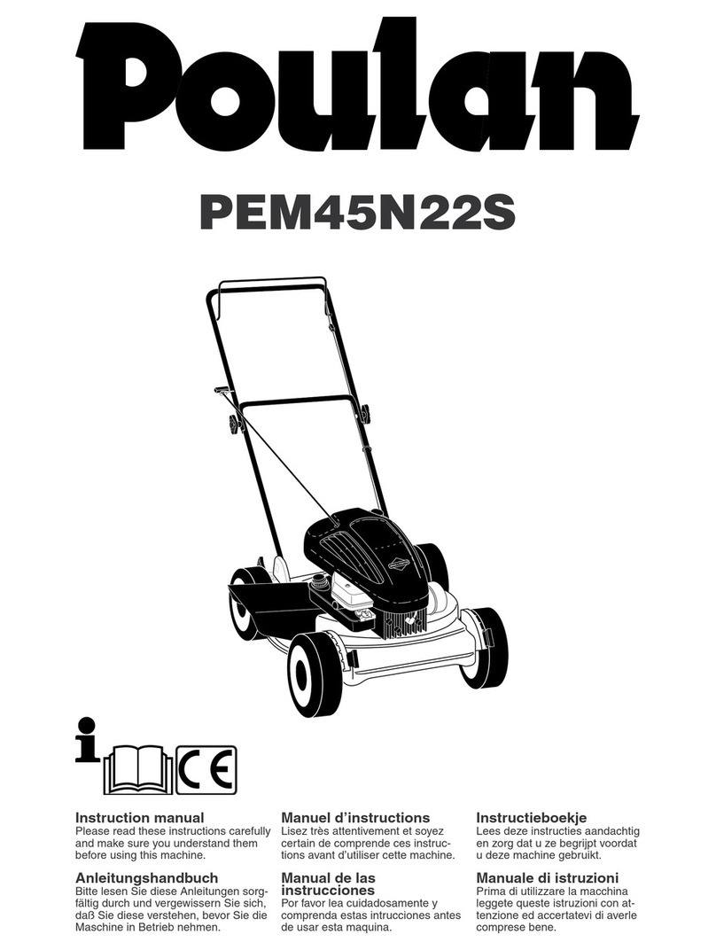 Poulan Pro PEM45N22S User manual