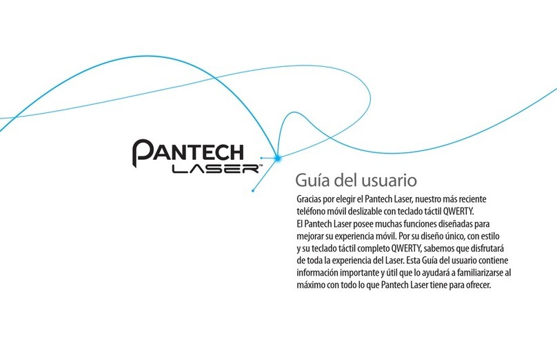 Pantech Laser Quick start guide Pantech Laser Quick start guide
