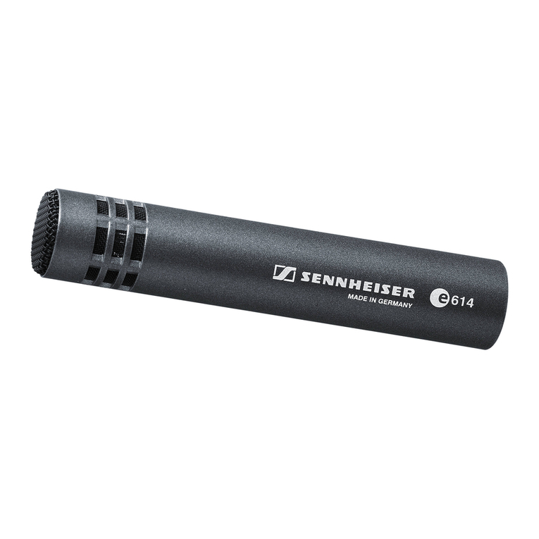 Sennheiser e614 technical information