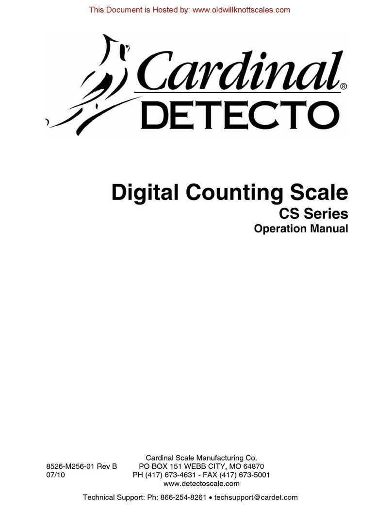 Cardinal CS Series User manual