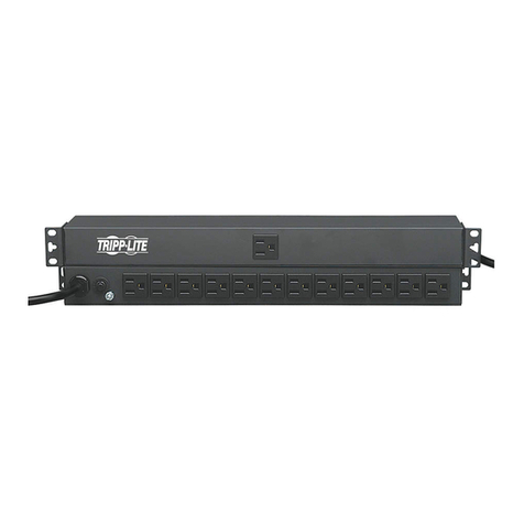 Tripp Lite PDU1215 User manual Tripp Lite PDU1215 User manual