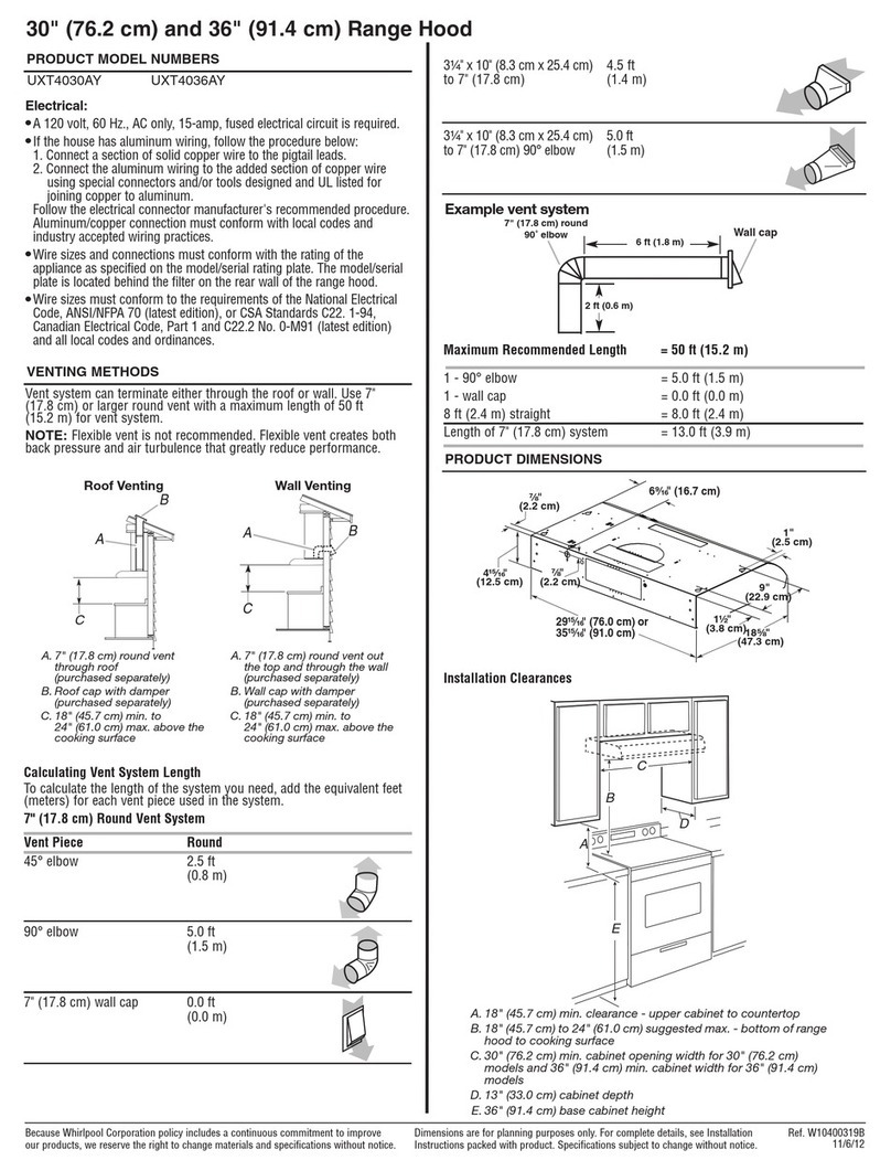 KitchenAid UXT4030AYW Parts list manual